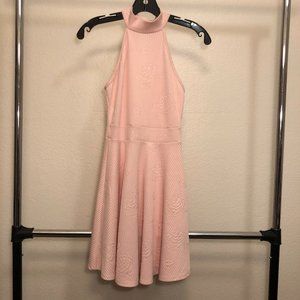 Light Pink Halter Skater Dress Size 7